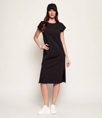 Sukienka elegancka wiosenna EA7 ze sklepu: Gomez Fashion Store w kategorii: Sukienki - zdjęcie 874714-BD9-10338_E7262W000049E81