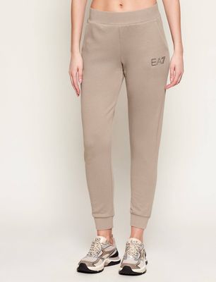 Spodnie damskie na lato EA7 ze sklepu: Gomez Fashion Store w kategorii: Spodnie damskie - zdjęcie 874714-BD9-10338_E7262W000066F78