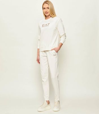Dres damski sportowy EA7 ze sklepu: Gomez Fashion Store w kategorii: Dresy damskie - zdjęcie 874714-BD9-10338_E7262W000082G14