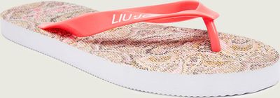 Klapki damskie letnie Liu Jo Beachwear ze sklepu: Gomez Fashion Store w kategorii: Klapki damskie - zdjęcie 874714-BD9-10338_LB262W000022981