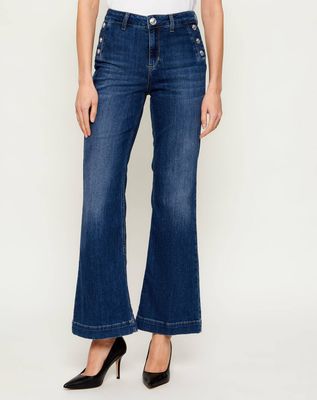 Liu Jo - Jeansy damskie w miejskim stylu ze sklepu: Gomez Fashion Store w kategorii: Jeansy damskie - zdjęcie 874714-BD9-10338_LJ262W00002930A