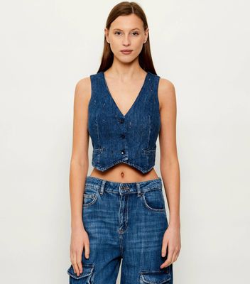 Kamizelka damska casual na lato Liu Jo ze sklepu: Gomez Fashion Store w kategorii: Kamizelki damskie - zdjęcie 874714-BD9-10338_LJ262W00004737A