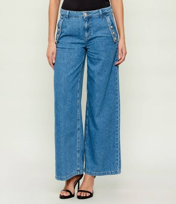 Jeansy damskie w miejskim stylu na wiosnę Liu Jo ze sklepu: Gomez Fashion Store w kategorii: Jeansy damskie - zdjęcie 874714-BD9-10338_LJ262W00005846A