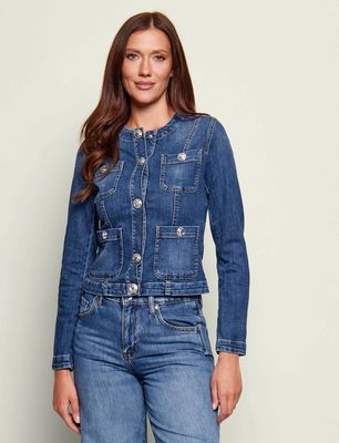 Kurtka damska Liu Jo ze sklepu: Gomez Fashion Store w kategorii: Kurtki damskie - zdjęcie 874714-BD9-10338_LJ262W00006030A