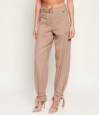 Spodnie damskie casualowe Liu Jo ze sklepu: Gomez Fashion Store w kategorii: Spodnie damskie - zdjęcie 874714-BD9-10338_LJ262W00007653A