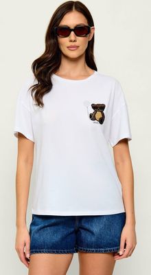Bluzka damska w stylu młodzieżowym Liu Jo ze sklepu: Gomez Fashion Store w kategorii: Bluzki damskie - zdjęcie 874714-BD9-10338_LJ262W00011279A