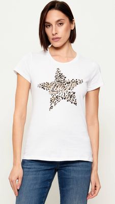 Liu Jo - Bluzka damska letnia ze sklepu: Gomez Fashion Store w kategorii: Bluzki damskie - zdjęcie 874714-BD9-10338_LJ262W00009186A