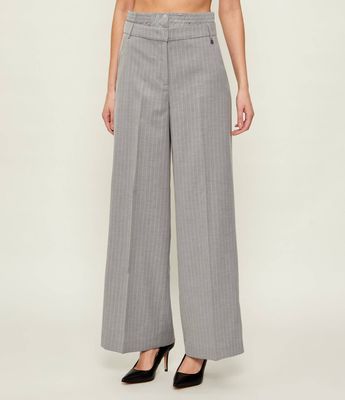 Spodnie damskie retro Liu Jo ze sklepu: Gomez Fashion Store w kategorii: Spodnie damskie - zdjęcie 874714-BD9-10338_LJ262W00012189A