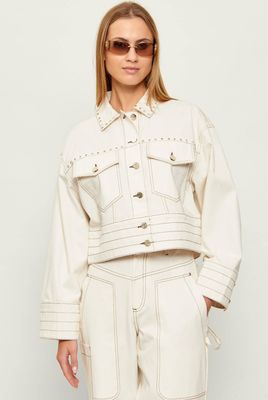 Kurtka damska na lato Liu Jo ze sklepu: Gomez Fashion Store w kategorii: Kurtki damskie - zdjęcie 874714-BD9-10338_LJ262W00013055A