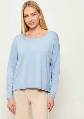 Liu Jo - Sweter damski casual ze sklepu: Gomez Fashion Store w kategorii: Swetry damskie - zdjęcie 874714-BD9-10338_LJ262W000136Q49