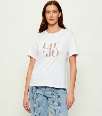 Liu Jo - Bluzka damska na wiosnę ze sklepu: Gomez Fashion Store w kategorii: Bluzki damskie - zdjęcie 874714-BD9-10338_LJ262W000116U68
