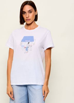 Bluzka damska na wiosnę Liu Jo ze sklepu: Gomez Fashion Store w kategorii: Bluzki damskie - zdjęcie 874714-BD9-10338_LJ262W00011823B