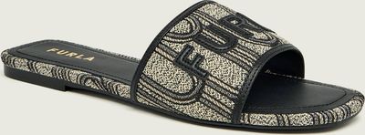 Klapki damskie na lato Furla ze sklepu: Gomez Fashion Store w kategorii: Klapki damskie - zdjęcie 874714-BD9-10338_FU262W000018962
