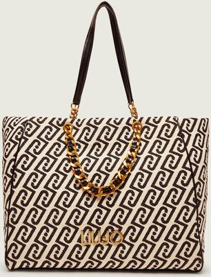 Shopper bag wakacyjna Liu Jo ze sklepu: Gomez Fashion Store w kategorii: Torby Shopper bag - zdjęcie 874714-BD9-10338_LC262W000055775