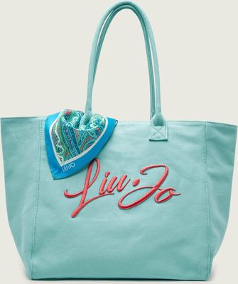 Shopper bag wakacyjna Liu Jo ze sklepu: Gomez Fashion Store w kategorii: Torby Shopper bag - zdjęcie 874714-BD9-10338_LC262W000070ZY7