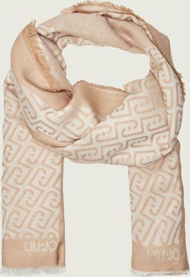 Szalik/chusta Liu Jo ze sklepu: Gomez Fashion Store w kategorii: Szaliki i chusty damskie - zdjęcie 874714-BD9-10338_LC262W000171M64