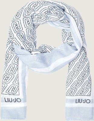 Szalik/chusta Liu Jo ze sklepu: Gomez Fashion Store w kategorii: Szaliki i chusty damskie - zdjęcie 874714-BD9-10338_LC262W000175Z06