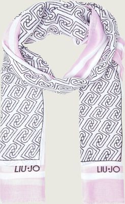 Szalik/chusta Liu Jo ze sklepu: Gomez Fashion Store w kategorii: Szaliki i chusty damskie - zdjęcie 874714-BD9-10338_LC262W000175ZB2