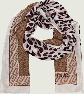 Szalik/chusta Liu Jo ze sklepu: Gomez Fashion Store w kategorii: Szaliki i chusty damskie - zdjęcie 874714-BD9-10338_LC262W000177552