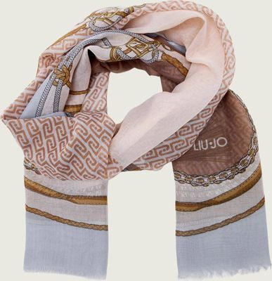 Szalik/chusta Liu Jo ze sklepu: Gomez Fashion Store w kategorii: Szaliki i chusty damskie - zdjęcie 874714-BD9-10338_LC262W000185Z06