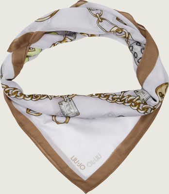 Szalik/chusta Liu Jo ze sklepu: Gomez Fashion Store w kategorii: Szaliki i chusty damskie - zdjęcie 874714-BD9-10338_LC262W000186552