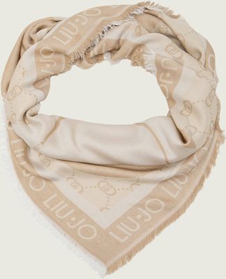 Szalik/chusta Liu Jo ze sklepu: Gomez Fashion Store w kategorii: Szaliki i chusty damskie - zdjęcie 874714-BD9-10338_LC262W000173M64