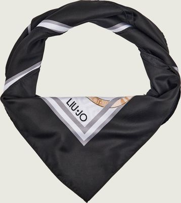 Szalik/chusta Liu Jo ze sklepu: Gomez Fashion Store w kategorii: Szaliki i chusty damskie - zdjęcie 874714-BD9-10338_LC262W000183222
