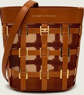 Listonoszka młodzieżowa Elisabetta Franchi ze sklepu: Gomez Fashion Store w kategorii: Listonoszki - zdjęcie 874714-BD9-10338_EF262W000054600