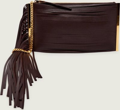 Kopertówka Elisabetta Franchi ze sklepu: Gomez Fashion Store w kategorii: Kopertówki - zdjęcie 874714-BD9-10338_EF262W000055A07