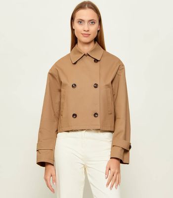 Płaszcz damski jesienny Liu Jo ze sklepu: Gomez Fashion Store w kategorii: Płaszcze damskie - zdjęcie 874714-BD9-10338_LC262W00020159E