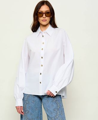 Koszula damska wiosenna Liu Jo ze sklepu: Gomez Fashion Store w kategorii: Koszule damskie - zdjęcie 874714-BD9-10338_LC262W000219001