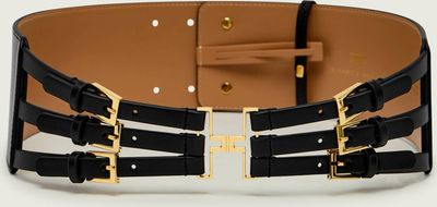 Pasek Elisabetta Franchi ze sklepu: Gomez Fashion Store w kategorii: Paski damskie - zdjęcie 874714-BD9-10338_EF262W000079110