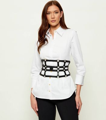 Elisabetta Franchi - Pasek ze sklepu: Gomez Fashion Store w kategorii: Paski damskie - zdjęcie 874714-BD9-10338_EF262W000082110