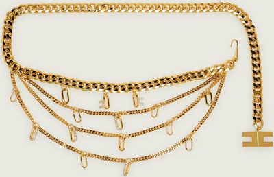 Pasek Elisabetta Franchi ze sklepu: Gomez Fashion Store w kategorii: Paski damskie - zdjęcie 874714-BD9-10338_EF262W000084133