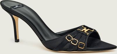 Elisabetta Franchi - Klapki damskie na lato ze sklepu: Gomez Fashion Store w kategorii: Klapki damskie - zdjęcie 874714-BD9-10338_EF262W000104110