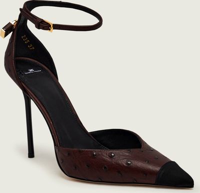 Elisabetta Franchi - Czółenka na wiosnę ze sklepu: Gomez Fashion Store w kategorii: Czółenka - zdjęcie 874714-BD9-10338_EF262W000109285