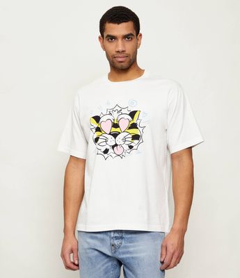 T-shirt męski na lato Kenzo ze sklepu: Gomez Fashion Store w kategorii: T-shirty męskie - zdjęcie 874714-BD9-10338_KE262M000020114