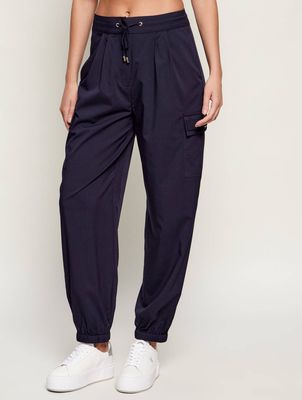Spodnie damskie na wiosnę Liu Jo Sport ze sklepu: Gomez Fashion Store w kategorii: Spodnie damskie - zdjęcie 874714-BD9-10338_LS262W000008924