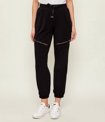 Spodnie damskie sportowe Liu Jo Sport ze sklepu: Gomez Fashion Store w kategorii: Spodnie damskie - zdjęcie 874714-BD9-10338_LS262W000010222