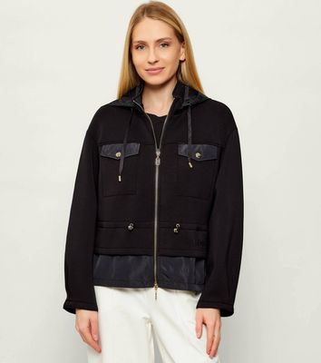 Kurtka damska na wiosnę Liu Jo Sport ze sklepu: Gomez Fashion Store w kategorii: Kurtki damskie - zdjęcie 874714-BD9-10338_LS262W000020222
