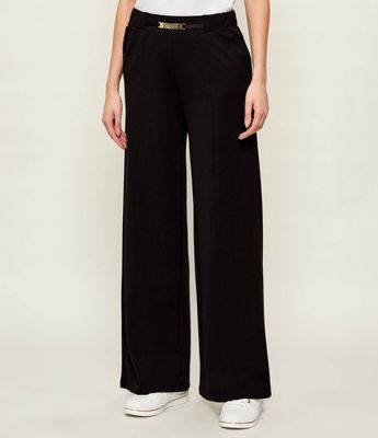 Spodnie damskie Liu Jo Sport ze sklepu: Gomez Fashion Store w kategorii: Spodnie damskie - zdjęcie 874714-BD9-10338_LS262W000021222