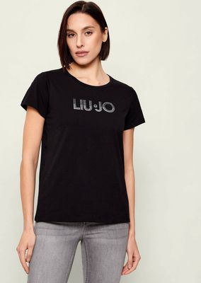 Bluzka damska wiosenna Liu Jo Sport ze sklepu: Gomez Fashion Store w kategorii: Bluzki damskie - zdjęcie 874714-BD9-10338_LS262W000022178