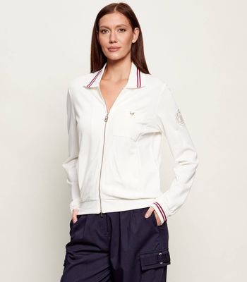 Bluza damska Liu Jo Sport ze sklepu: Gomez Fashion Store w kategorii: Bluzy damskie - zdjęcie 874714-BD9-10338_LS262W000026940
