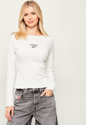 Bluzka damska na wiosnę Tommy Hilfiger ze sklepu: Gomez Fashion Store w kategorii: Bluzki damskie - zdjęcie 874714-BD9-10338_TH261W000090F31