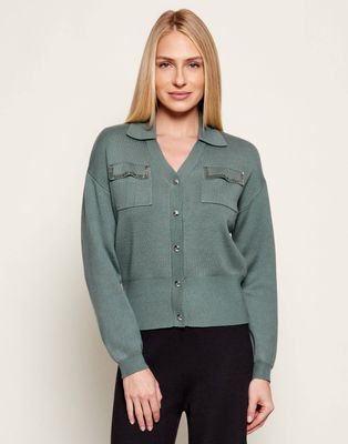 Liu Jo Sport - Sweter damski casual ze sklepu: Gomez Fashion Store w kategorii: Swetry damskie - zdjęcie 874714-BD9-10338_LS262W000031999