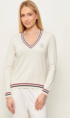Sweter damski Liu Jo Sport ze sklepu: Gomez Fashion Store w kategorii: Swetry damskie - zdjęcie 874714-BD9-10338_LS262W000035654