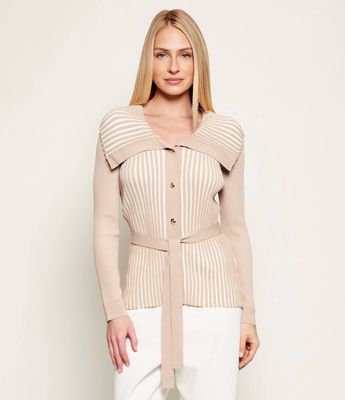 Sweter damski na lato Liu Jo Sport ze sklepu: Gomez Fashion Store w kategorii: Swetry damskie - zdjęcie 874714-BD9-10338_LS262W000040652