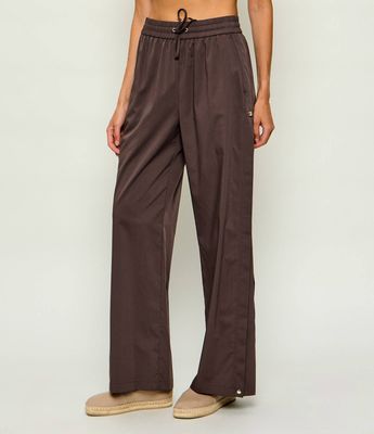 Spodnie damskie retro Liu Jo Sport ze sklepu: Gomez Fashion Store w kategorii: Spodnie damskie - zdjęcie 874714-BD9-10338_LS262W000051574