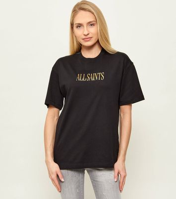 AllSaints - Bluzka damska młodzieżowa ze sklepu: Gomez Fashion Store w kategorii: Bluzki damskie - zdjęcie 874714-BD9-10338_AA261W000011001