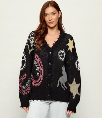 AllSaints - Sweter damski ze sklepu: Gomez Fashion Store w kategorii: Swetry damskie - zdjęcie 874714-BD9-10338_AA261W000017001